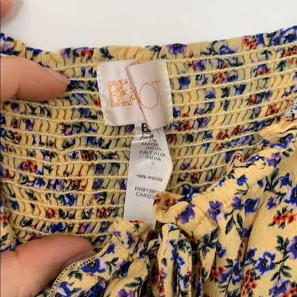 Beach riot floral Olivia dress yellow - Picture 4 of 5